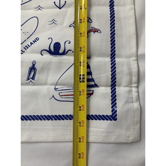 Sur La Table Kitchen Towel Beach Shore Nautical Theme - Picture 3 of 4